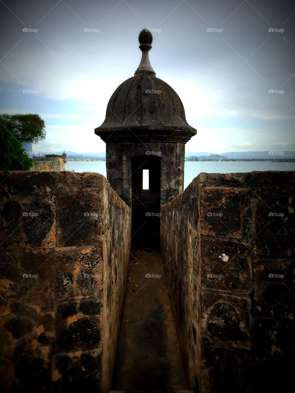 Old San Juan, fortress wall