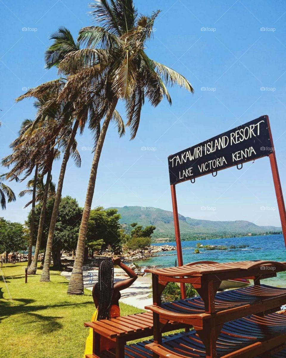 What a view. Lake Victoria is such a beautiful place to visit