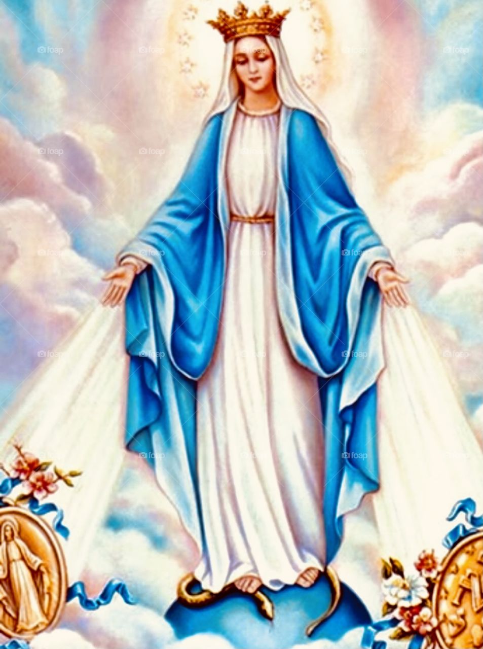 🙏 🇪🇸 Oh Maria, ruega por nosotros que recurrimos a ti.  Amén.  🇧🇷 Ó Maria, Nossa Senhora, rogai por nós que recorremos a vós. Amém. / 🇺🇸 O Mary, pray for us that we turn to you.  Amen. / 🇮🇹 O Madonna, prega per noi che ci rivolgiamo a te. Amen. 