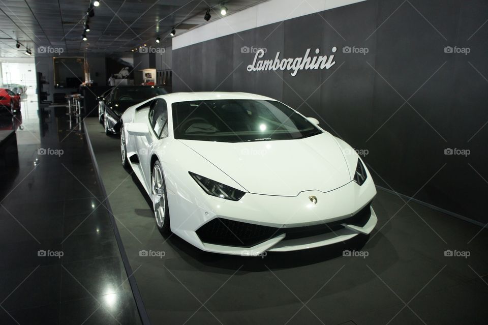 Lamborghini Huracan. Exotic car