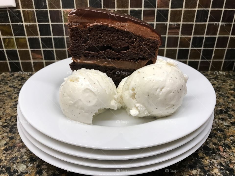 I scream and  you scream we all scream for Birthday cake and vanilla bean ice cream!