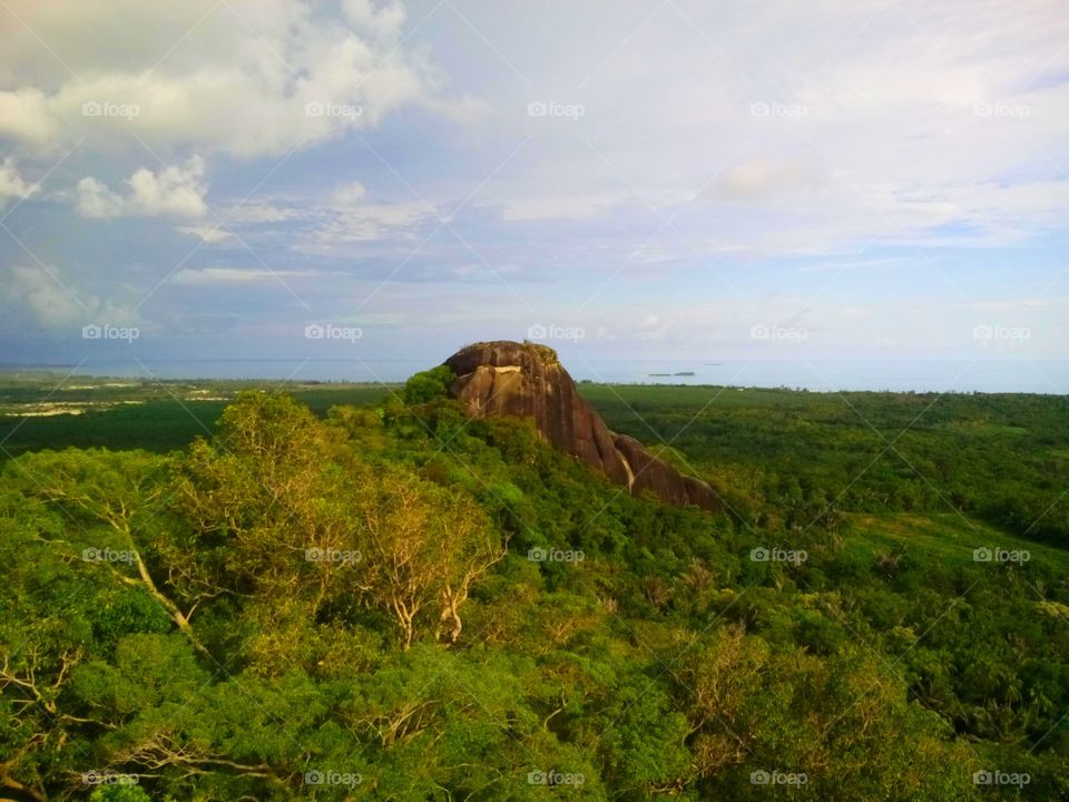 Baginde's peak scenery