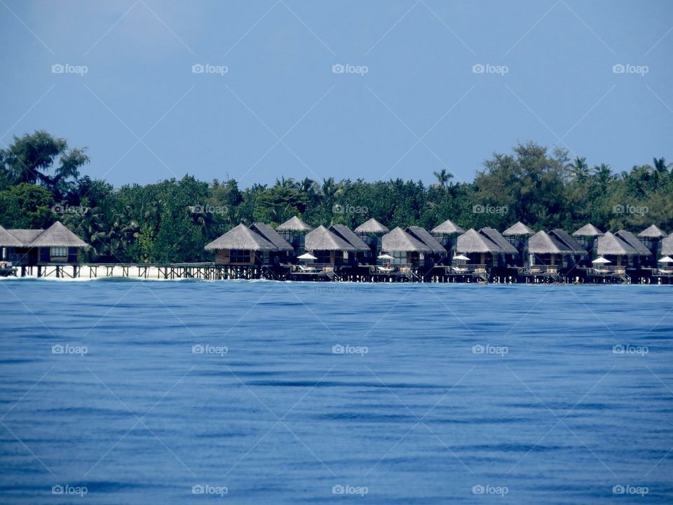 Maldives resorts, water Vila 