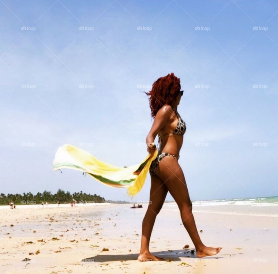 Sun-kissed in Diani Beach Mombasa