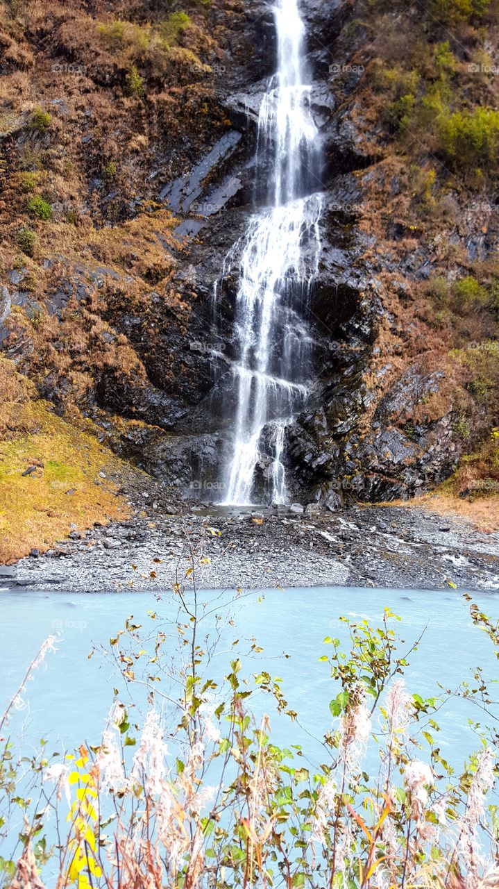 Alaskan Waterfall