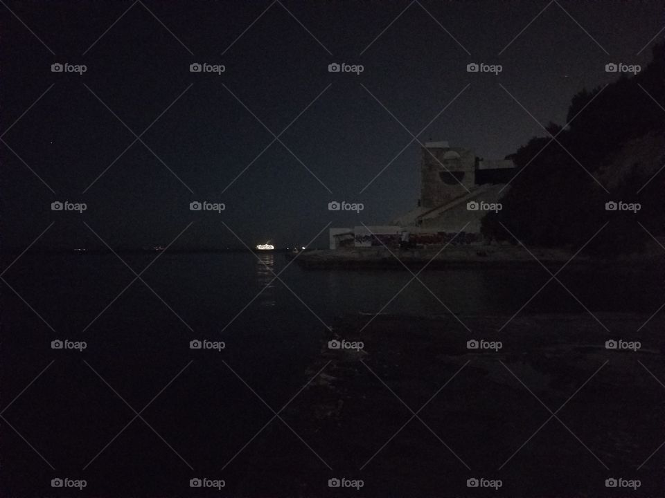 Beach at Duilovo, Split, Croatia