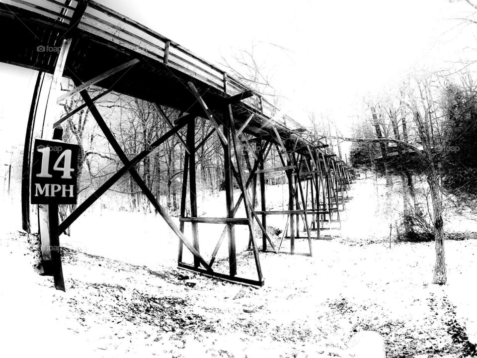 Winter bridge 