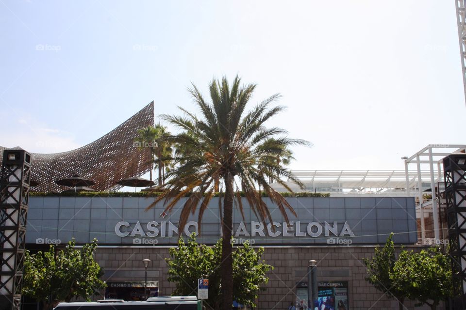 Entrance to Casino Barcelona
