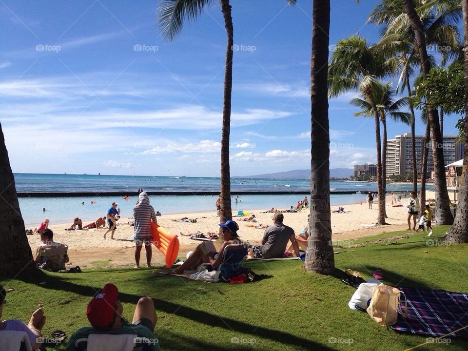 Waikiki Beach Hawaii 