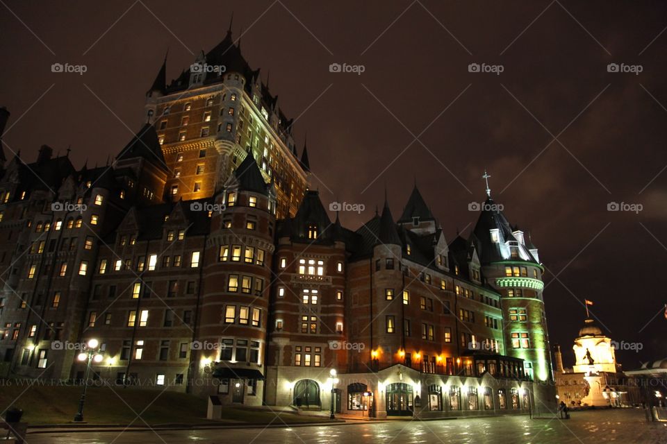 Old castle at Quebec City