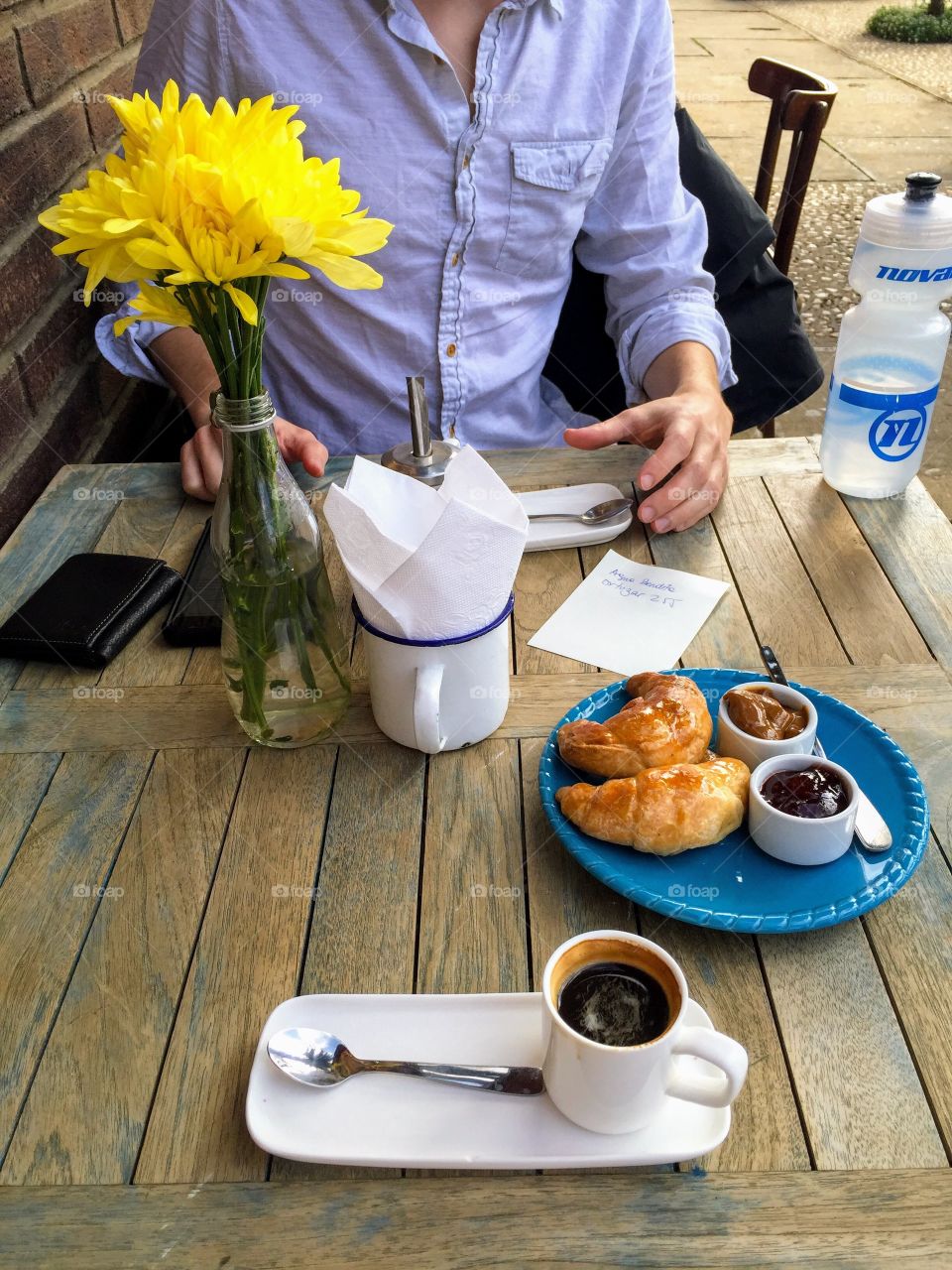 Breakfast spread 