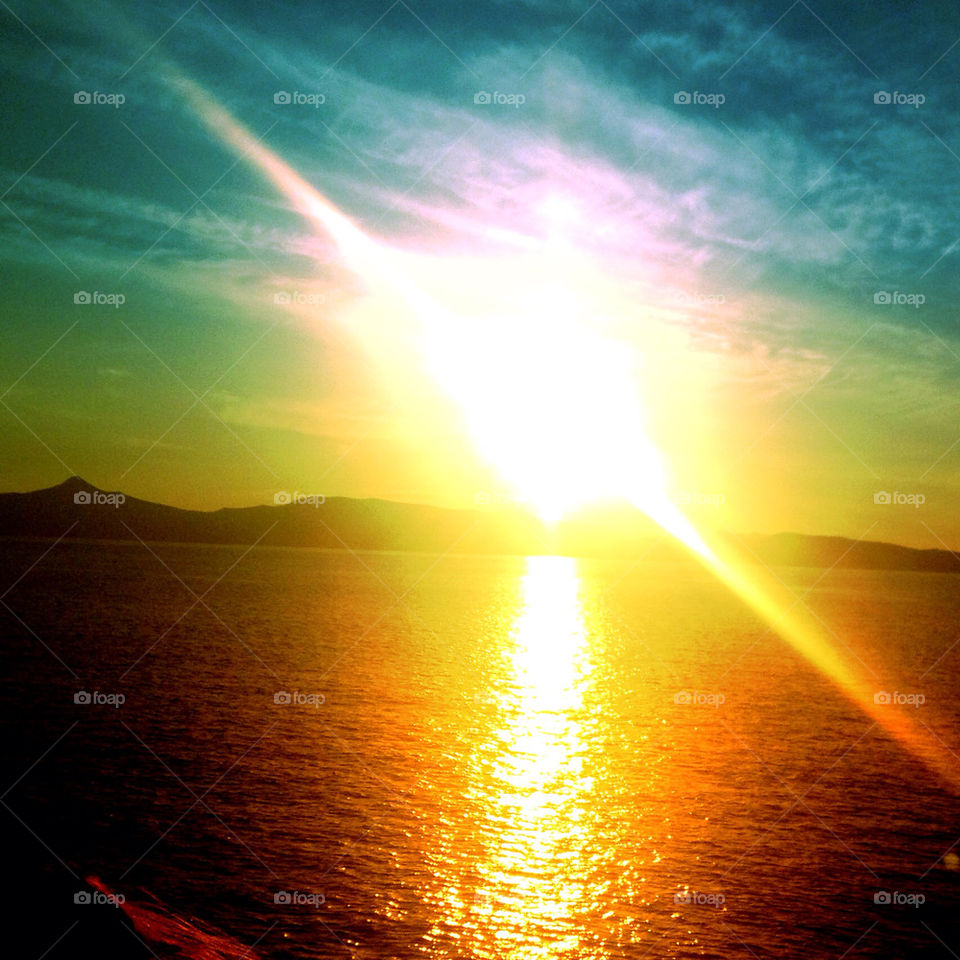 on the way to greek islands