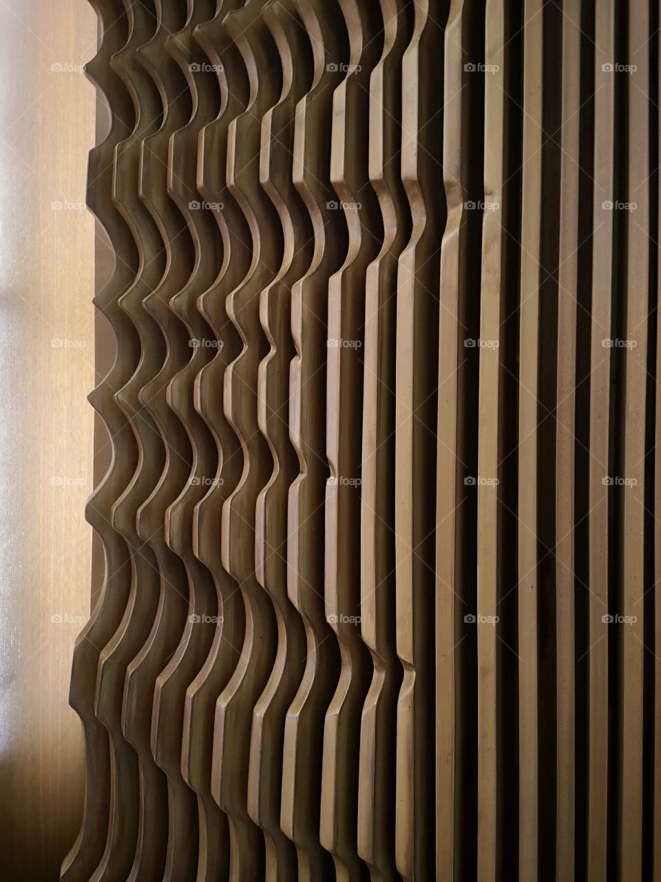 Wooden waves
