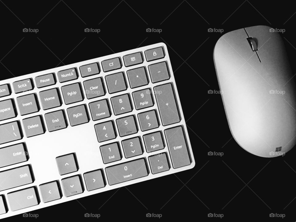 Keyboard and mouse 