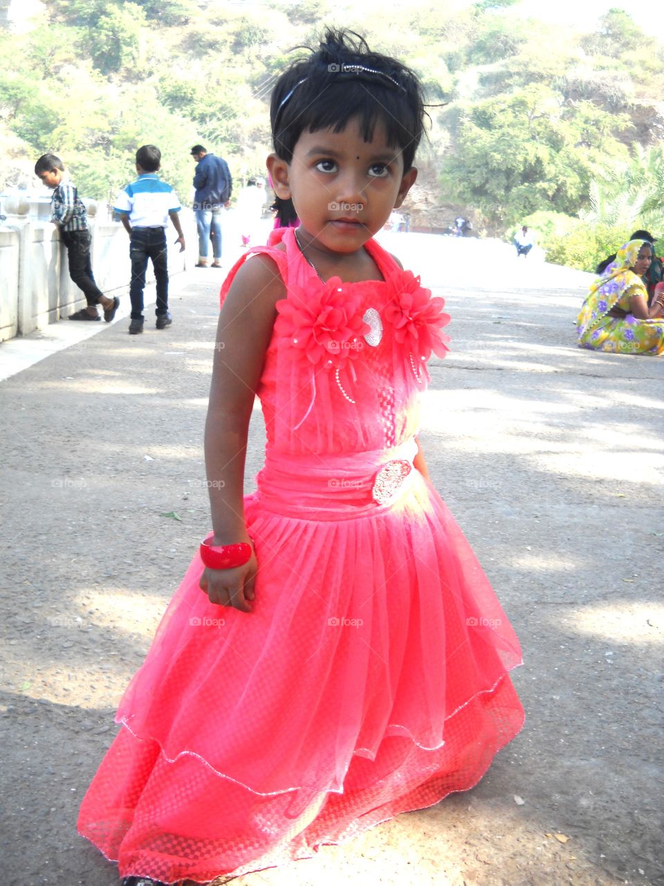 My baby style in the park at Rajesthan
