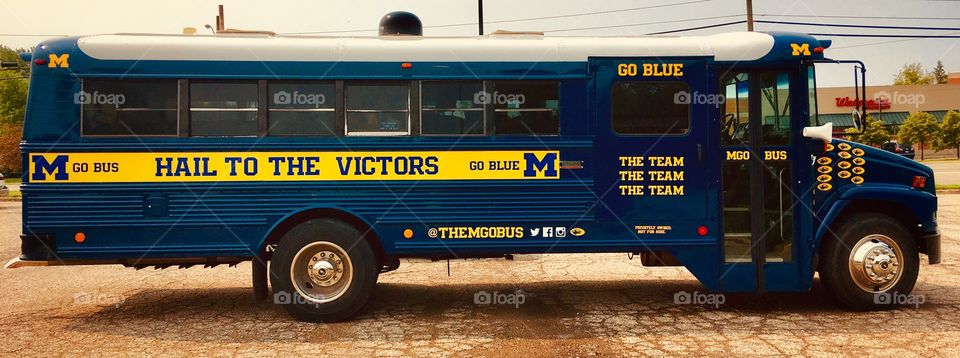 Michigan: Go Blue Bus