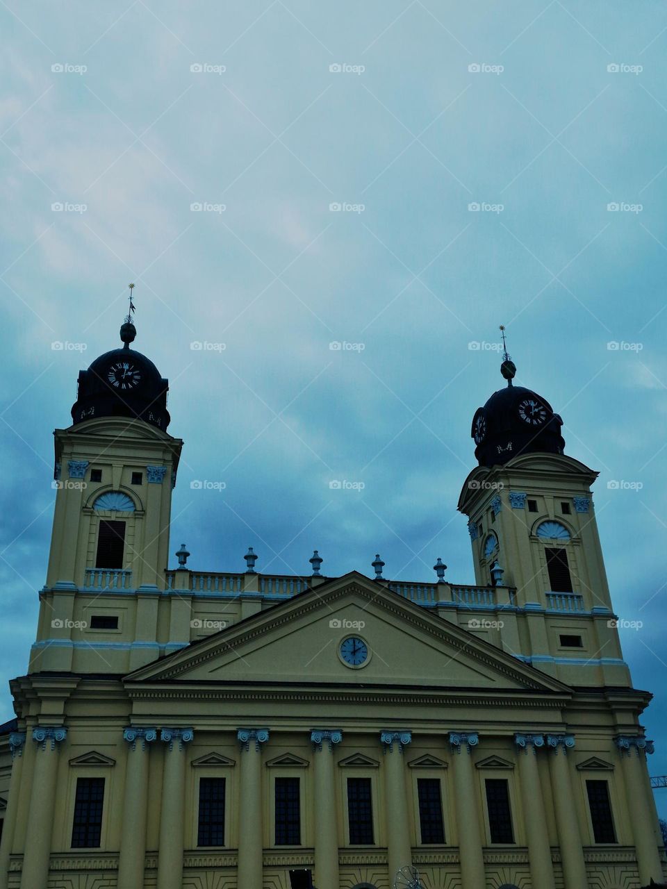 the church in Debrecen