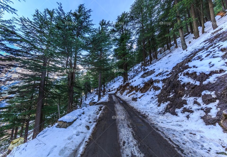 A road to eternity, Spiti towards Kalpa, Himachal Pradesh, India