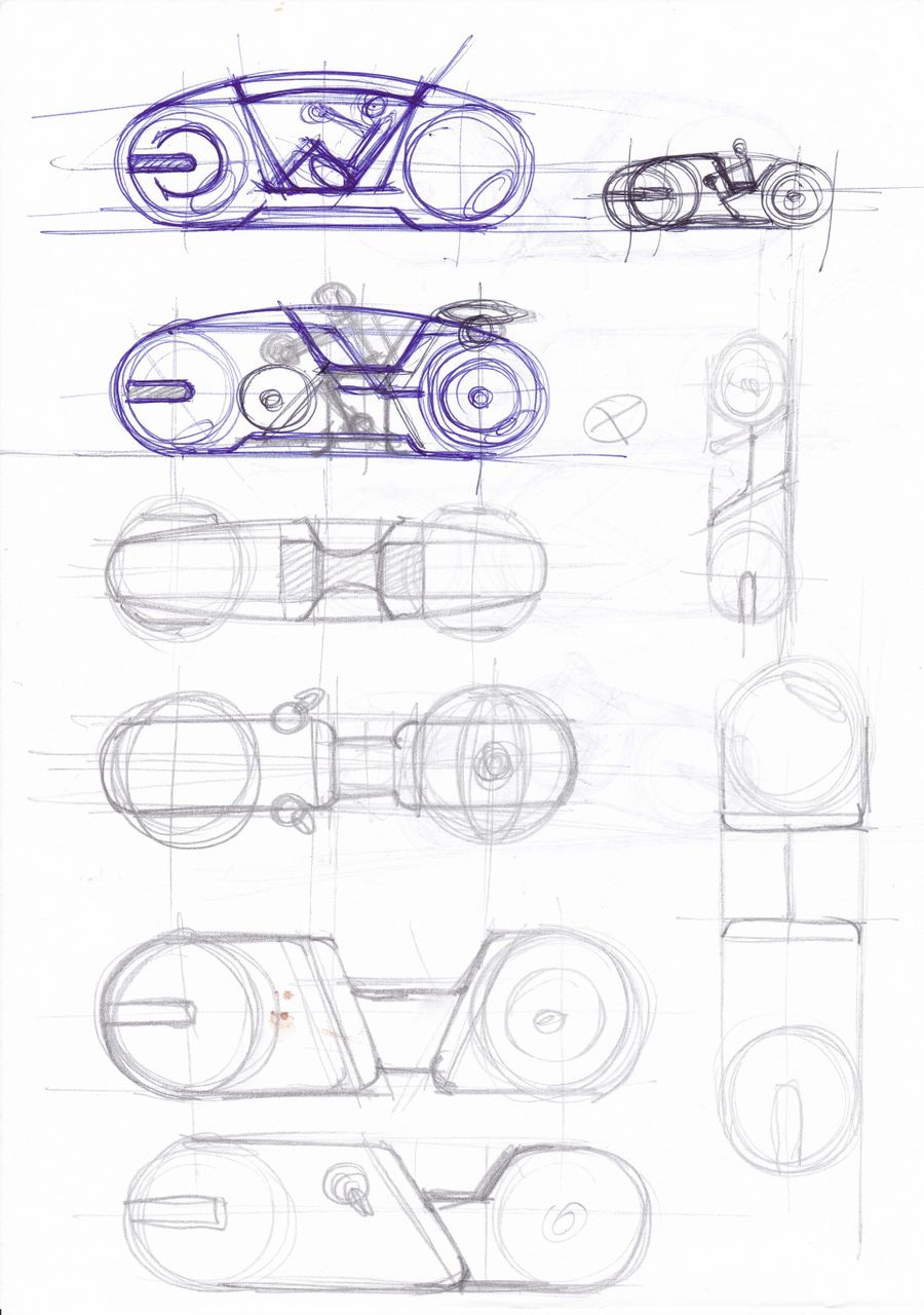 vehicle sketch