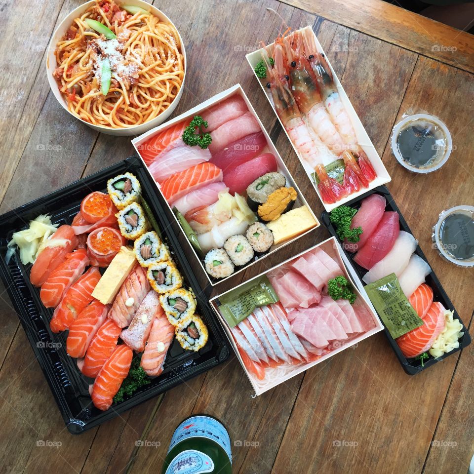 Sushi and Sashimi Galore