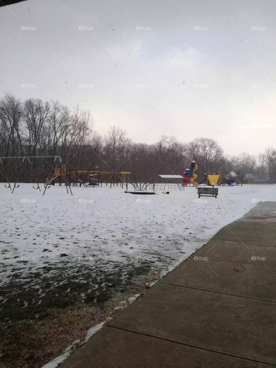 Snowy Playground