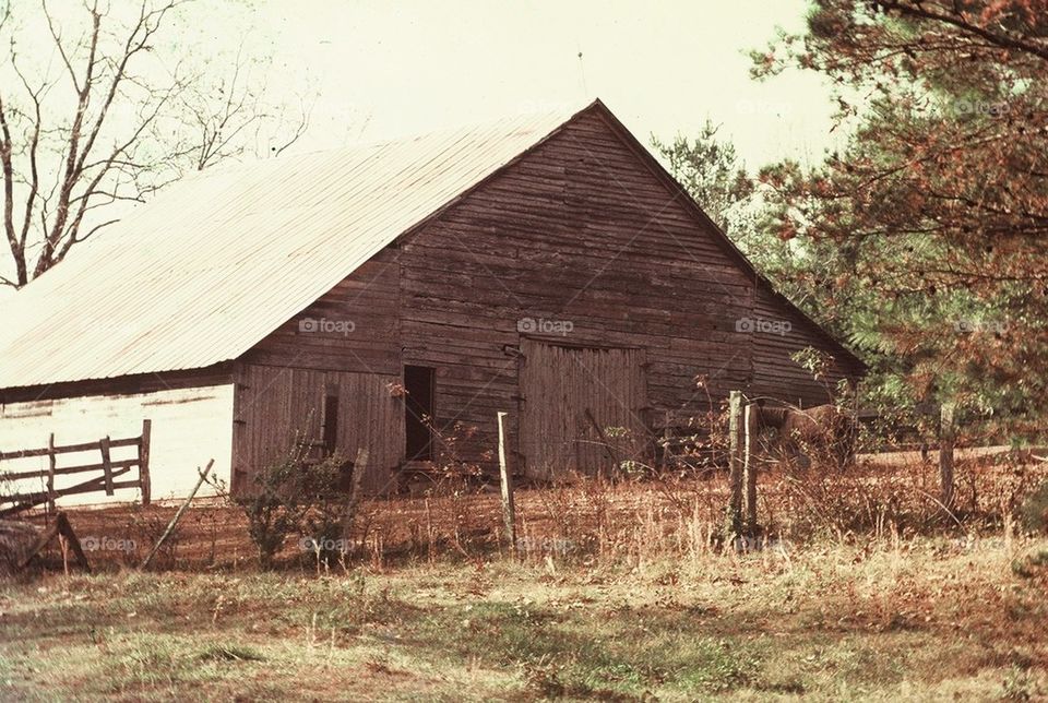 Old rustic barn