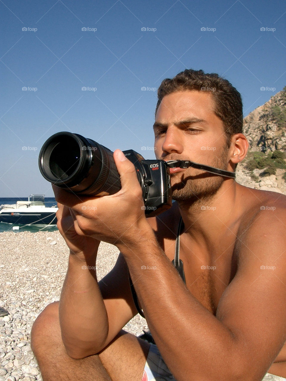 beach model summer man by mrarflox