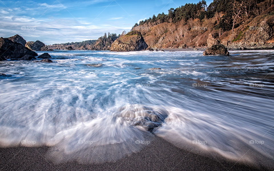 Surf at beach