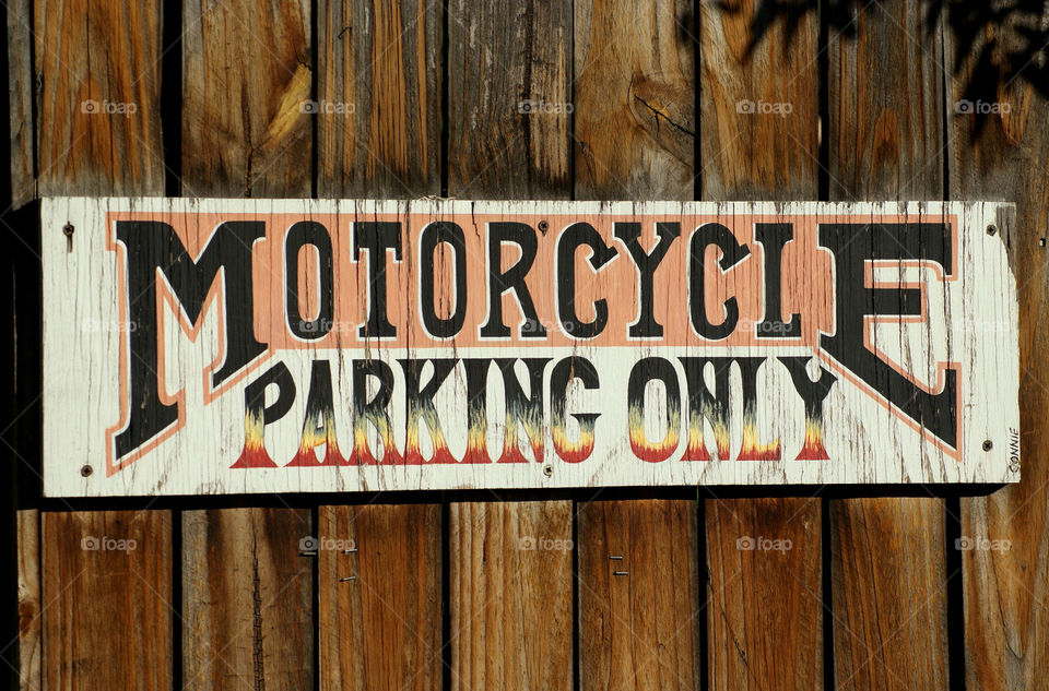 Motorcycle parking 