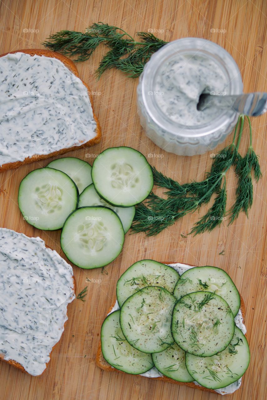 Cucumber Sandwiches 