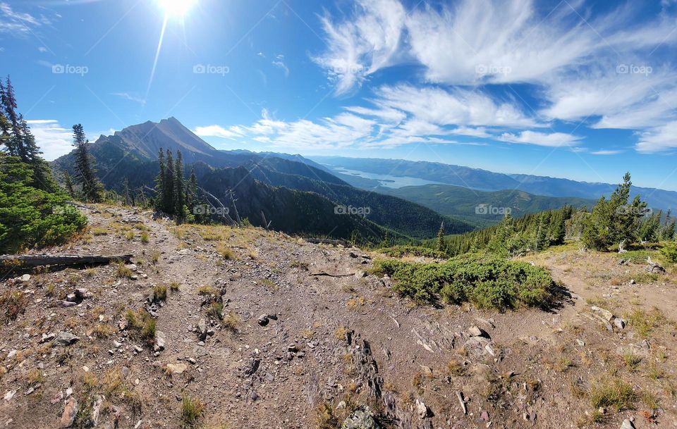 On the trail to the Great Northern!