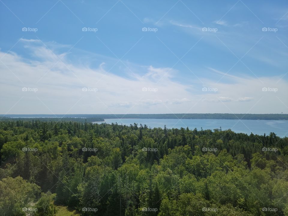View from the top of the Lighthouse