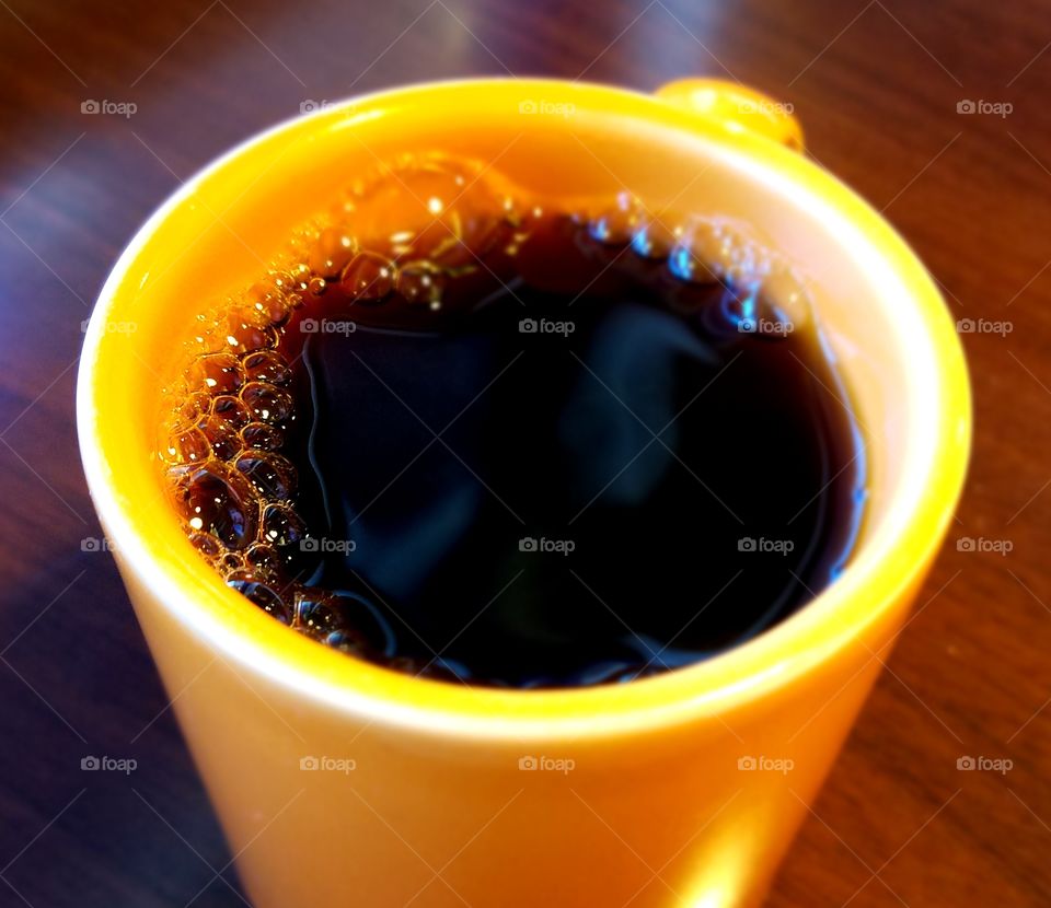 Orangee Bubblee Coffee