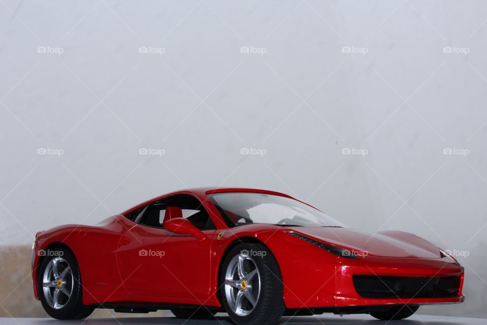 Red Ferrari 