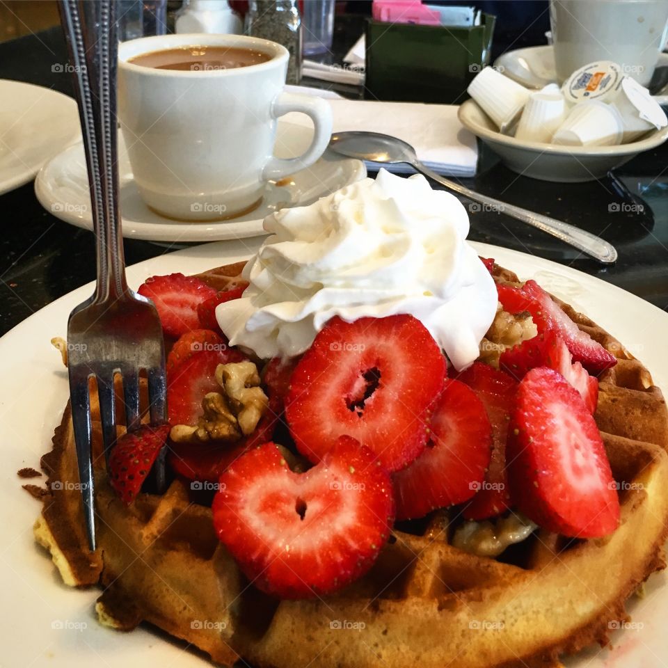 Galentine's Day Waffles 