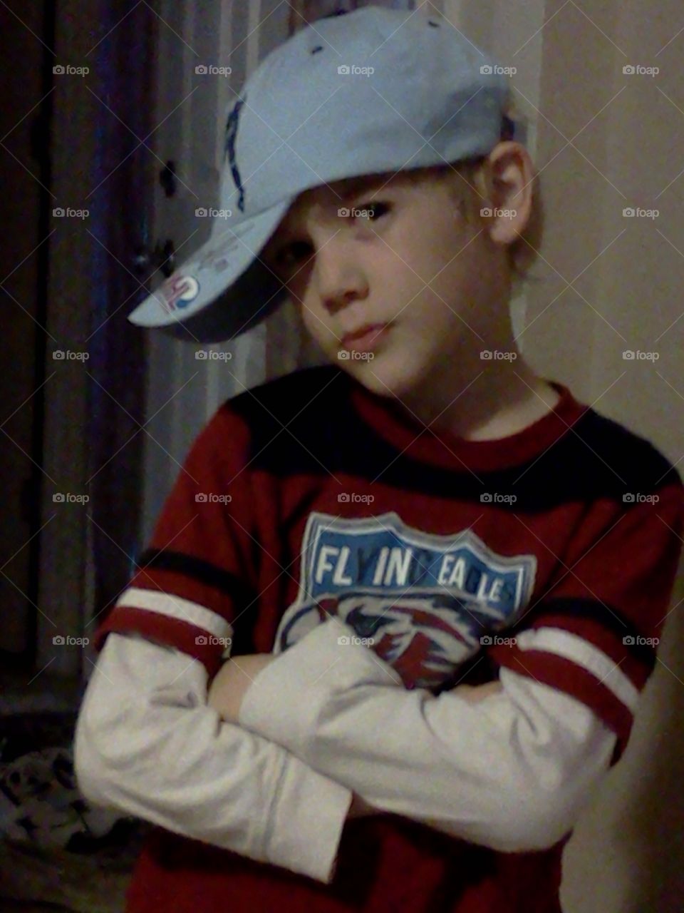 Portrait of young child