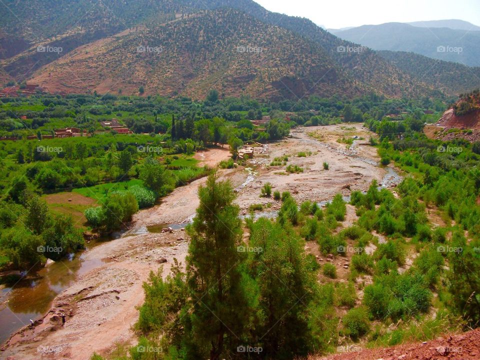 The valleys of Morocco 
