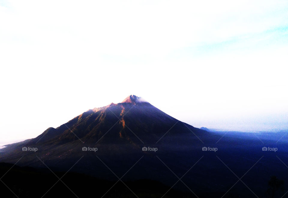 Volcano, Mountain, Landscape, Eruption, No Person