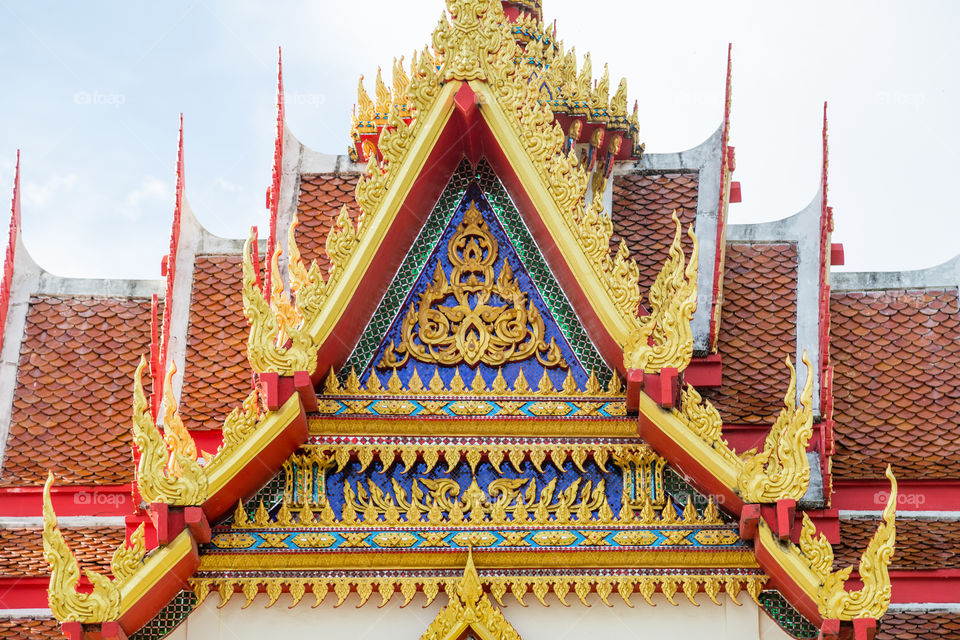 Chalong temple, Phuket, Thailand 