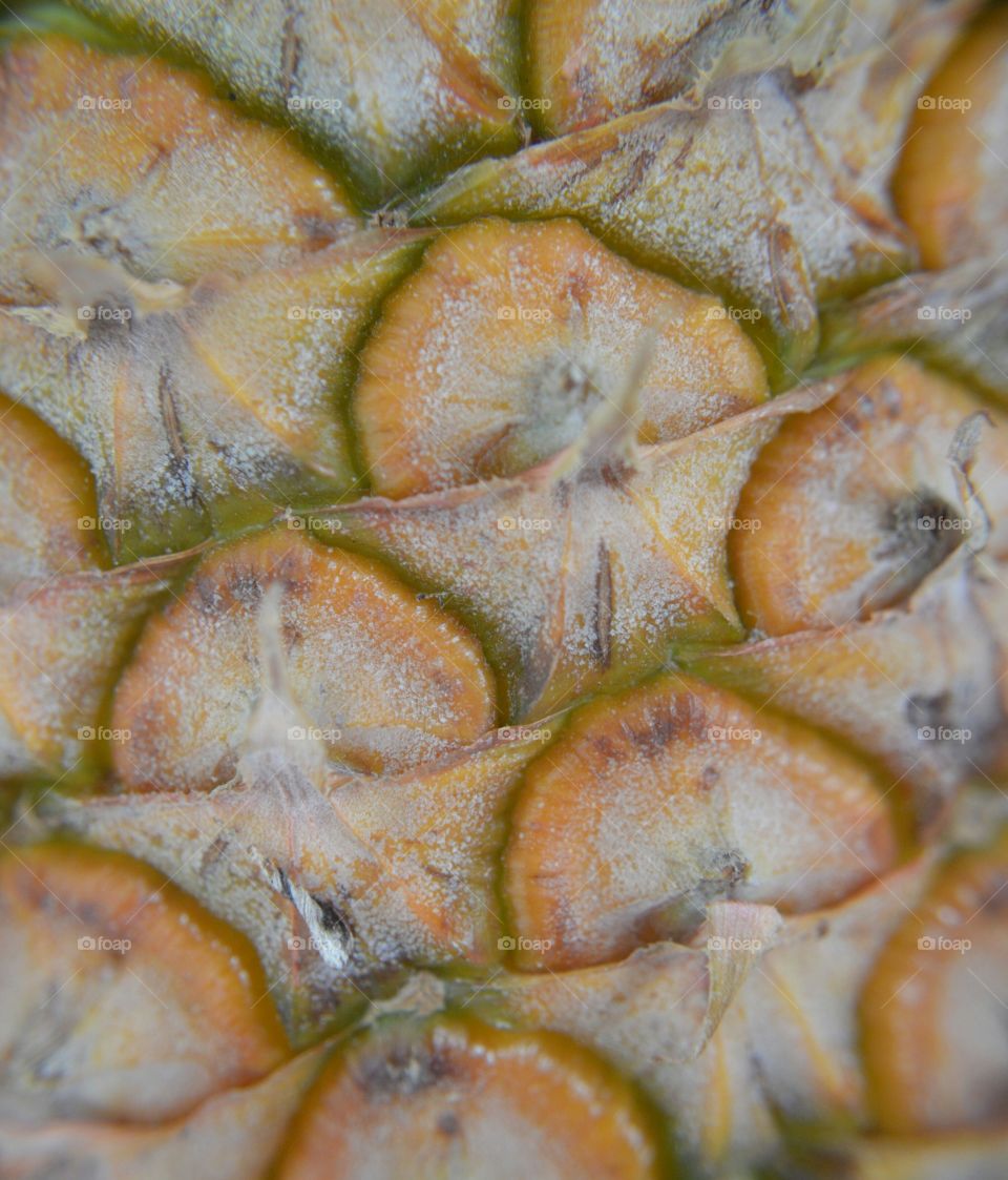 Textura of a pineapple