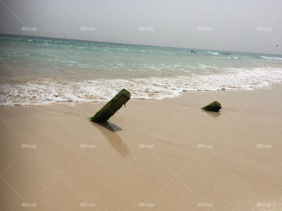 By the sea at Cape Verde