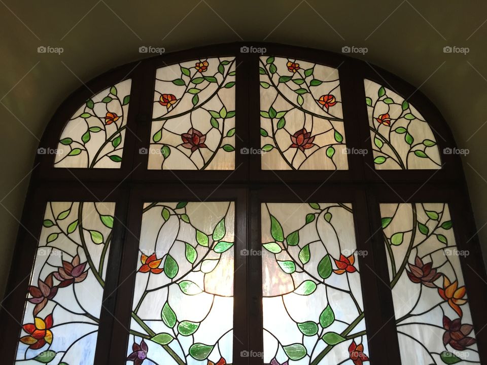 Aristic window glass 