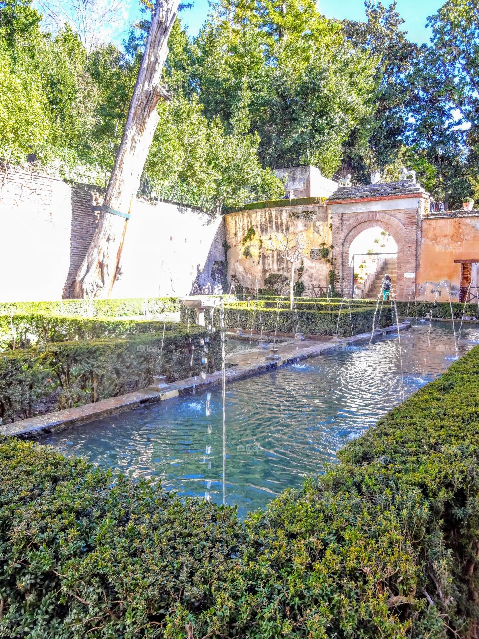 Alhambra in Granada, Spain