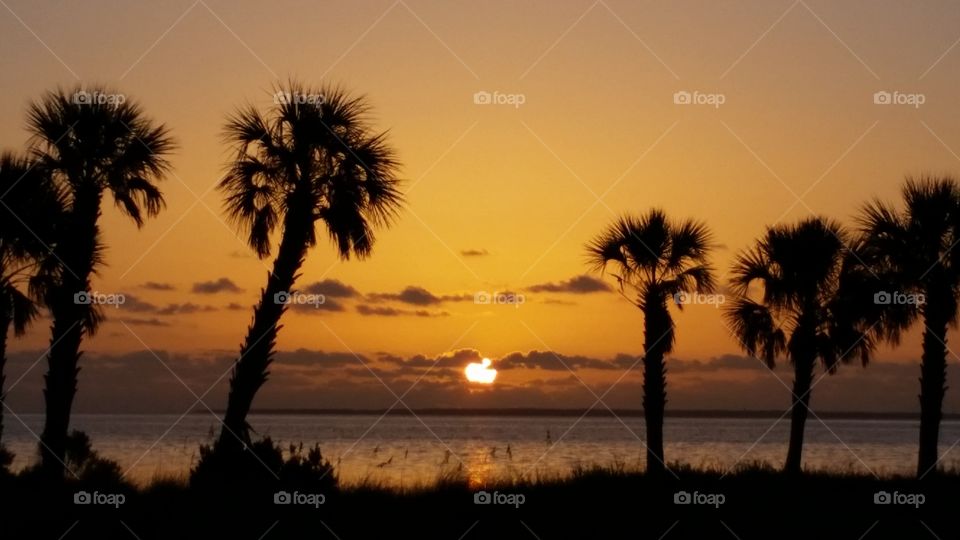 Saint George Island sunset