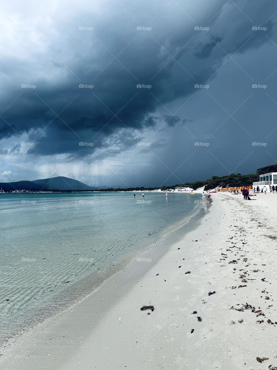 a moment of calm before the rain