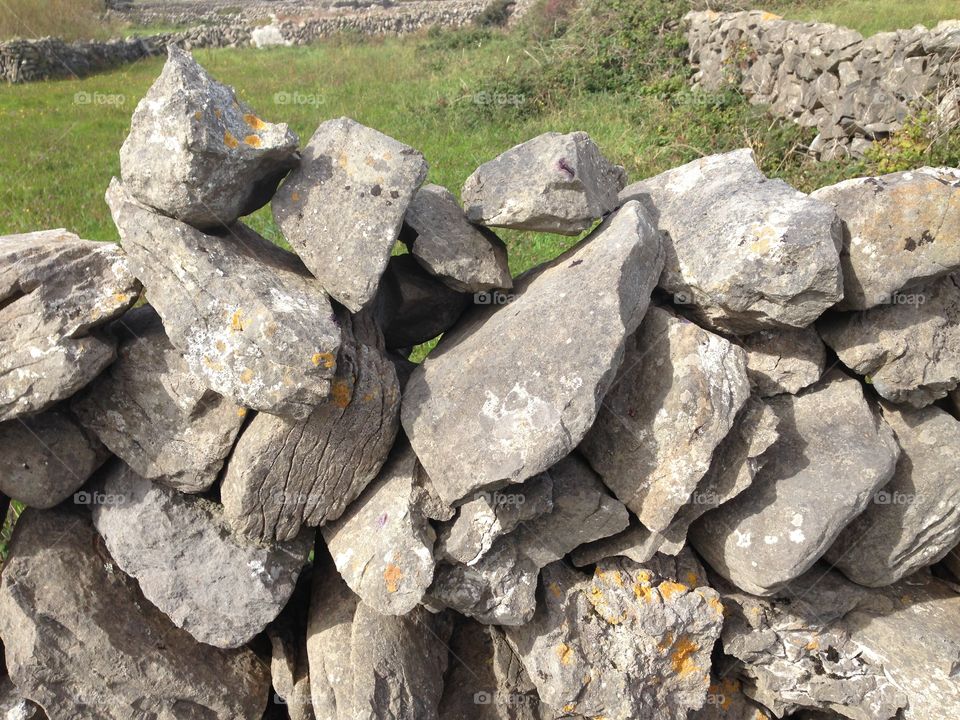 Irish stone wall