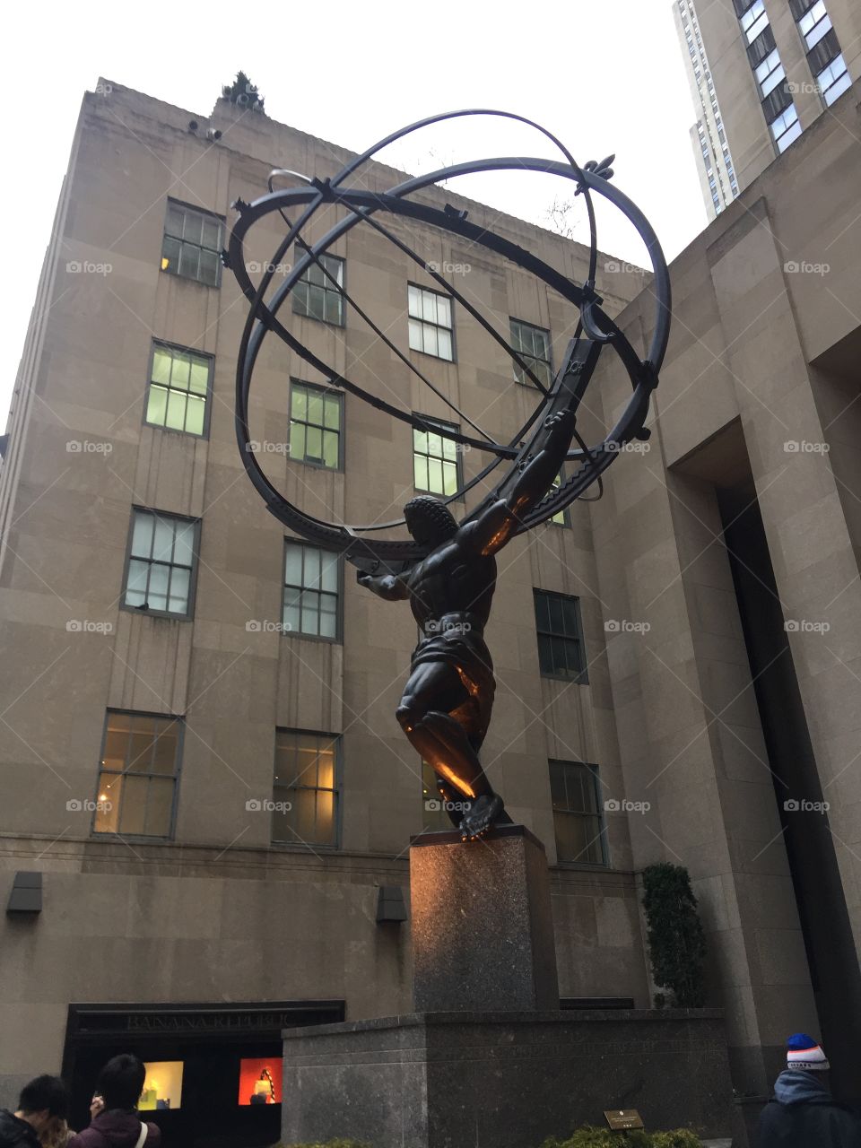 Hercules statue New York