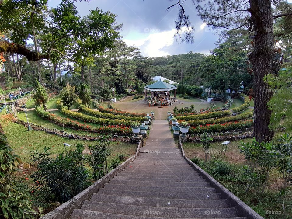 The Ampitheater of Camp John Hay, Baguio City, Phils.