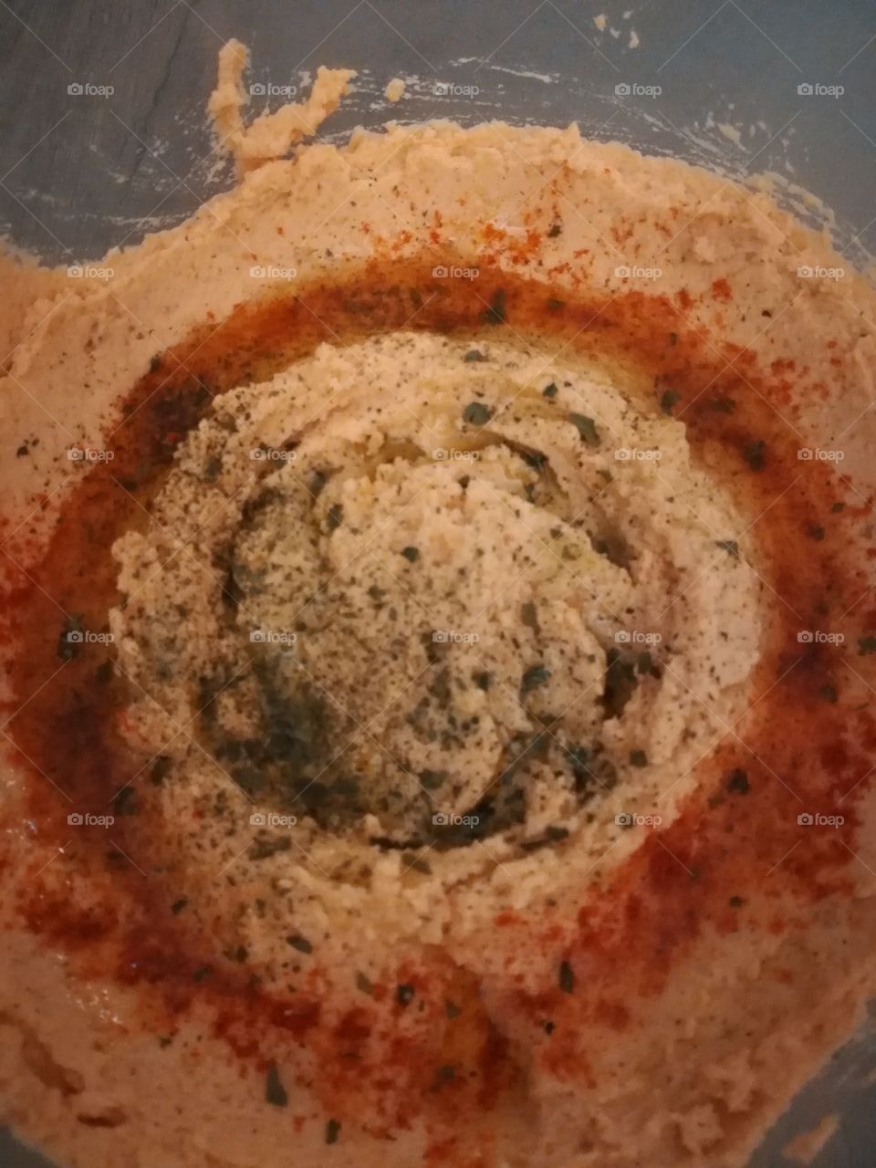 Hummus vortex
