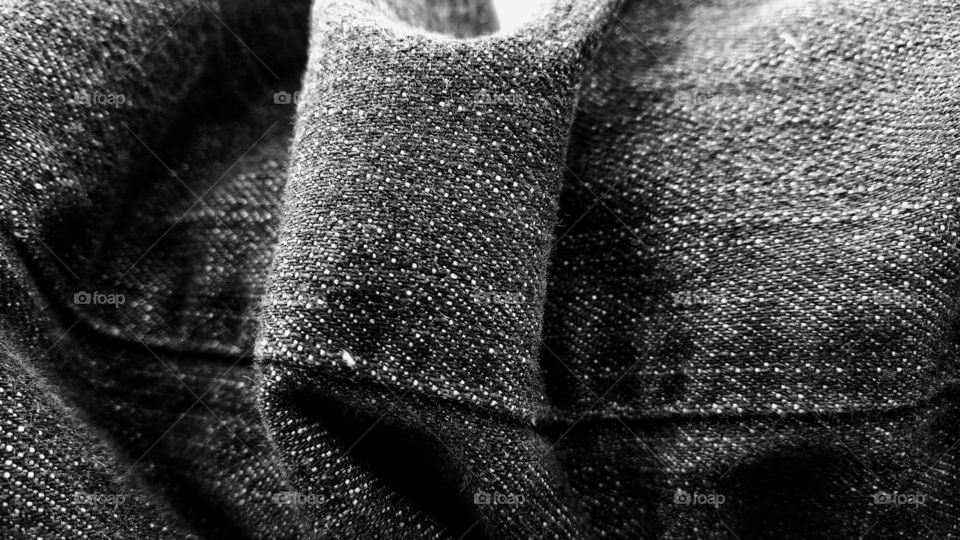 Background, tecido jeans preto.